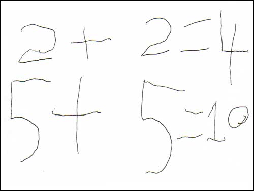 Early number sense - example 3